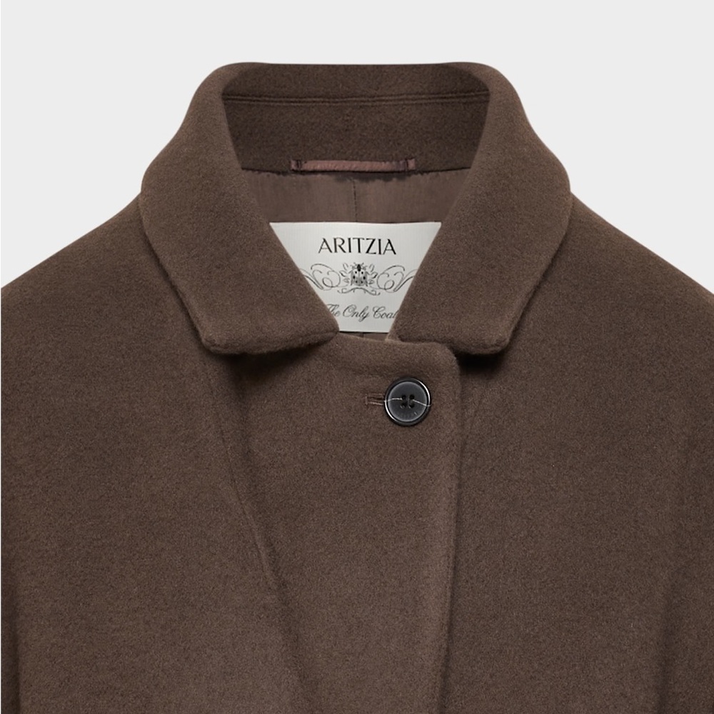 Aritzia brown pea coat - Picture 4 of 16